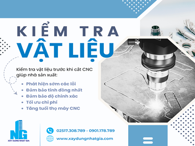 Quy trình kiểm tra vật liệu trước khi cắt CNC: Cho sản phẩm đạt chuẩn tối ưu